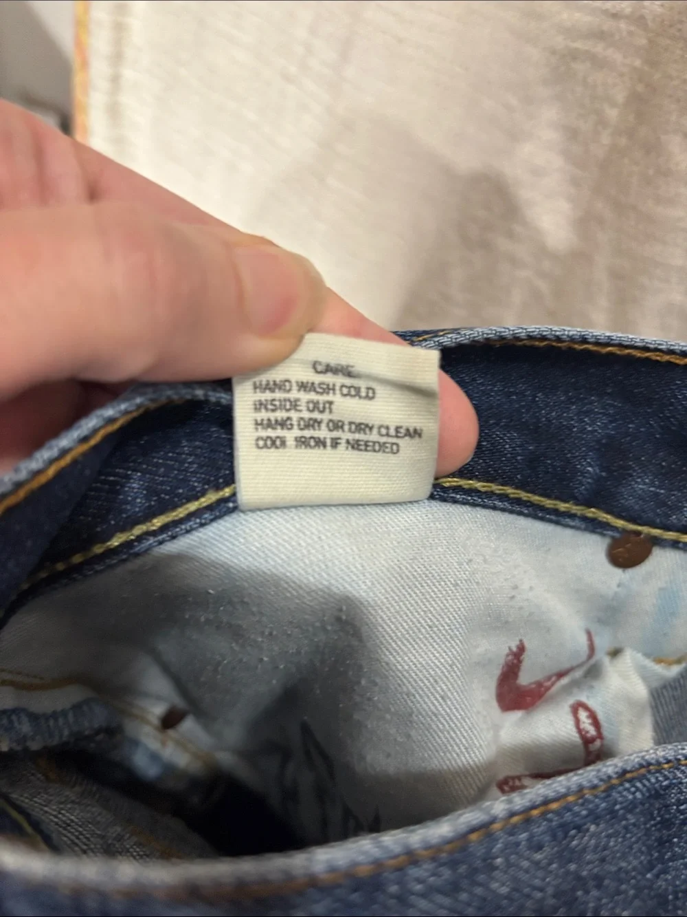 Polo Ralph Lauren Men’s Straight Jeans Medium Wash Tag 34x34 Measures 36x32 EUC